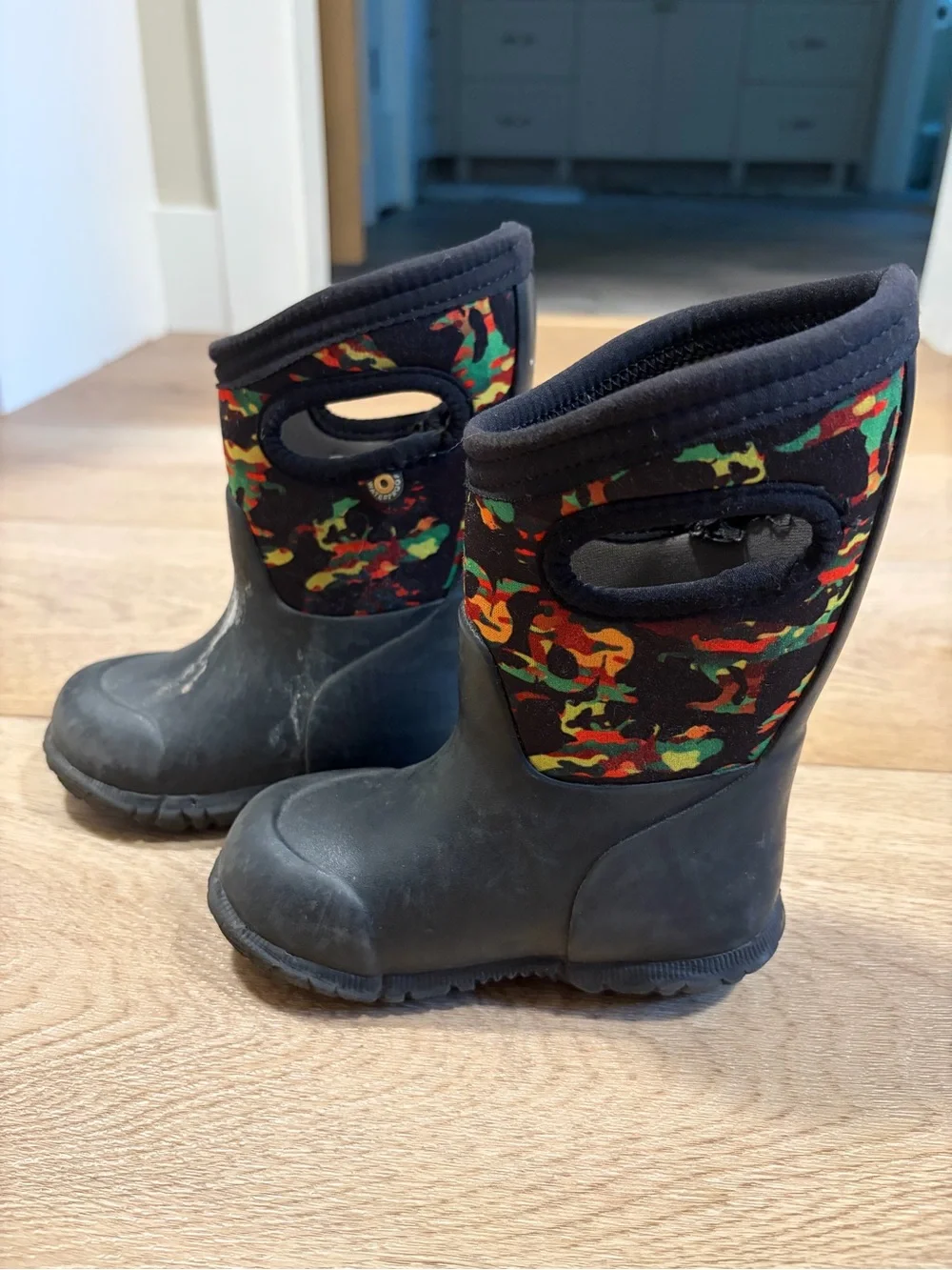 Bogs York Camo Kids Boots